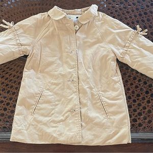 ZARA Girl Trench Coat In khaki (18-24M)